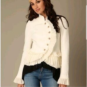 Free People Cream Cozy jacket